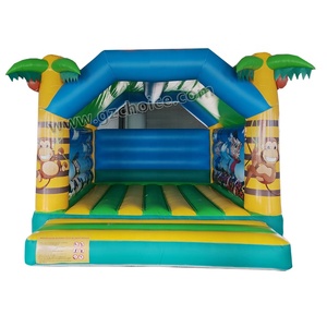Castillo inflable para niños, casa hinchable <span class=keywords><strong>de</strong></span> monos, Gorilla, salto, moonwalk - Product Image 1
