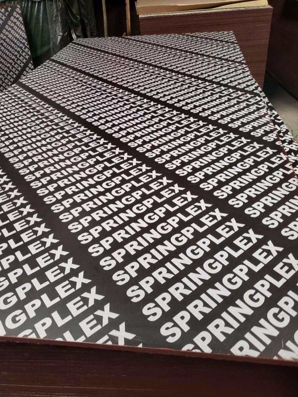 1220x2440mm 1250x2500mm  finger -Jointed  Film Face Plywood  shuttering plywood