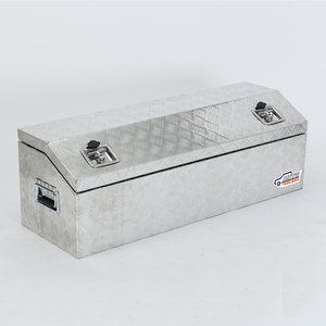 Caja de Herramientas para remolque y camioneta, tapa superior de aluminio, resistente al agua - Product Image 2