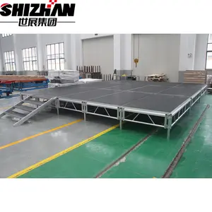 Easy Install Mobile Event Stages Outdoor Concert Portable Stage