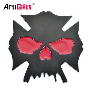 Fabricant d'artisanat Artigifts en Chine, créez votre propre badge de calandre de voiture en métal 3D moulé sous pression, autocollant en émail, emblème de voiture personnalisé - Product Image 5