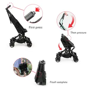 Hot Selling Lightweight Baby Stroller Travel Pocket Foldable Stroller Baby Pram With EN