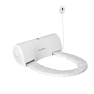 Automatische Sanitaire Slimme Toiletbril Deksel Ring Met Sanitaire Eenmalig Gebruik Film Wrap Roll Dispenser