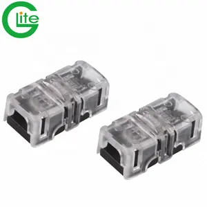 Free Soldering Connectors 2 3 4Pin 8mm waterproof hippo connector for 3528 5050 single color led strip