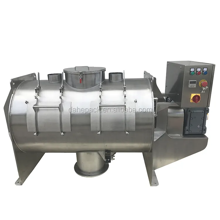 Cosmetic Powder Plough Shear Mixer Continuous Mixer Chemicals 1000 Max. Loading Volume