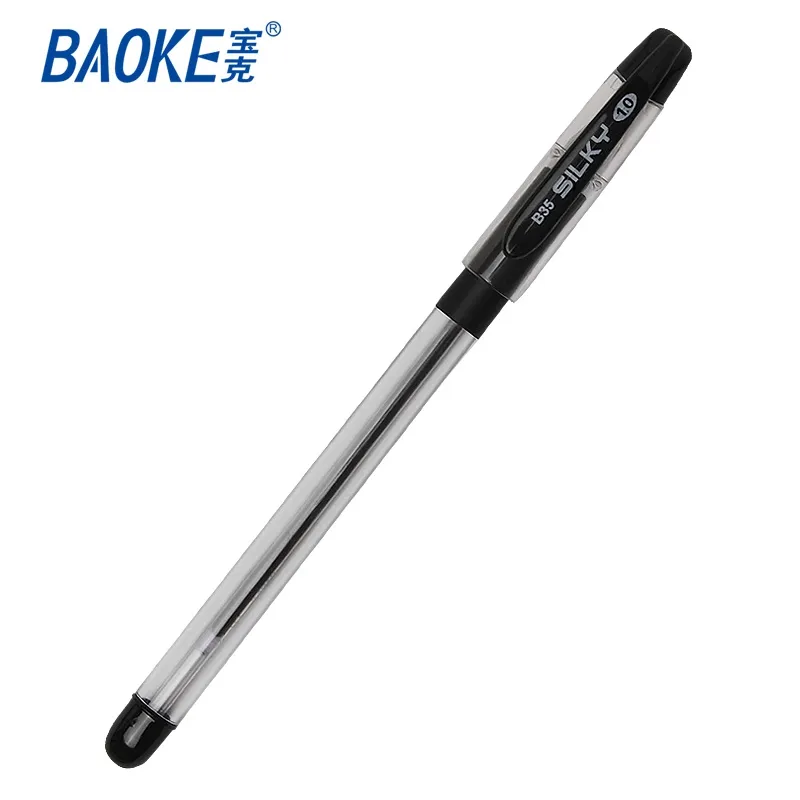 Promocional 1.0mm bolígrafo, a base de aceite BIC bolígrafo de plástico