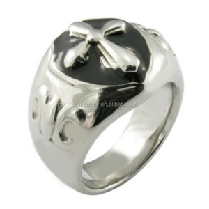 316L Rvs Schedel Twee Vingers <span class=keywords><strong>Ring</strong></span> Mannen Stoppen Met Roken <span class=keywords><strong>Ring</strong></span>
