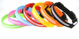 Pet change ALL days 7 Color LED dog collar USB rechargeable LED dog collar - Product Image 4