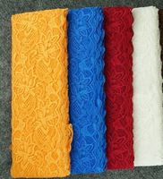 Vente en gros de petites dents bord bourgeon plus de couleurs dentelle élastique en nylon pour accessoires de vêtement