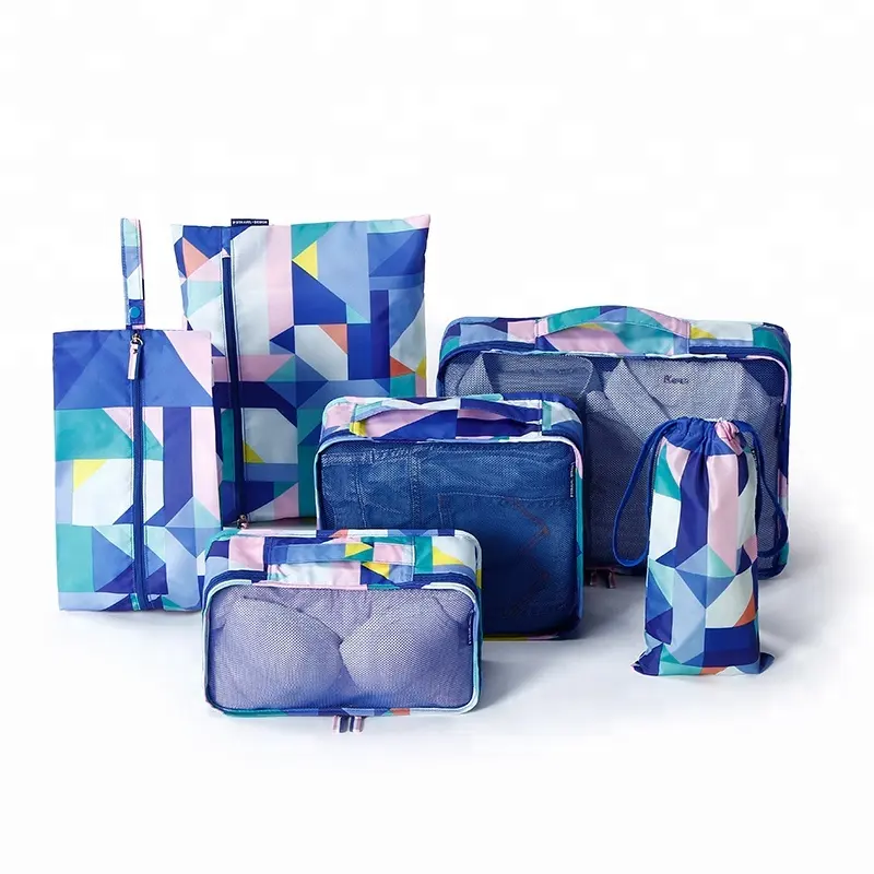 Travel Luggage Organizer Bags Travel bag Set 6 sets travel packing cubes