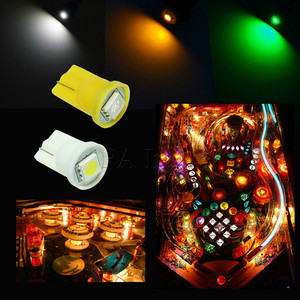 Máquina de Pinball LED Lámpara 1SMD T10 5050 LED Ligero Coche Automático Lus de Salpicadero 6.3V PA - Product Image 6