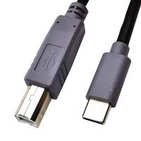 Câble USB Type C vers Type B de 50 cm pour impression MIDI OTG 2019