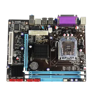 Intel G41 chipset Lga 775 ddr3 placa base de doble procesador
