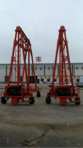 Port mengangkat Gantry Crane 40ton standar banyak digunakan kontainer pengangkut pengangkut - Product Image 3