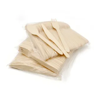Couverts <span class=keywords><strong>en</strong></span> bambou biodégradables <span class=keywords><strong>en</strong></span> <span class=keywords><strong>bois</strong></span> fourchette jetable cuillère et couteau ensemble <span class=keywords><strong>vaisselle</strong></span> <span class=keywords><strong>en</strong></span> <span class=keywords><strong>bois</strong></span> - Product Image 1