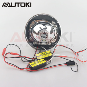 AUTOKI New cơn lốc Dual LED thiên thần đôi mắt to ngày ánh sáng bi-xenon projector lens <span class=keywords><strong>hid</strong></span> - Product Image 4