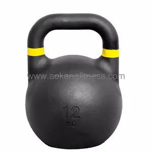 Stainless Steel Handle Competition Kettlebell /Steel Hollow Competitton kettlebell