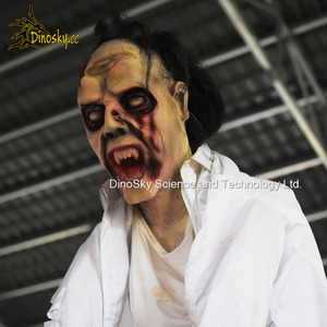 Spookhuis Rekwisieten Fire Ghost Met Roken Voor Halloween Decoratie - Product Image 4