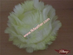 Artículos Más Vendidos Pavo Pluma De Bola De Plumas Flor de Plumas Rosas Con <span class=keywords><strong>Estrella</strong></span> De Navidad Y Decoraciones de <span class=keywords><strong>La</strong></span> Boda - Product Image 5