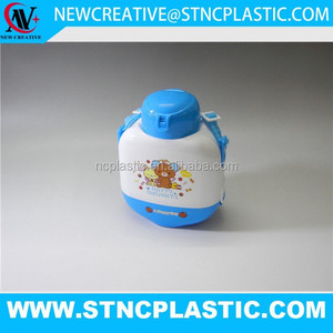 Bouteille d'<span class=keywords><strong>eau</strong></span> ovale en plastique avec paille flexible 750ml, livraison gratuite - Product Image 3