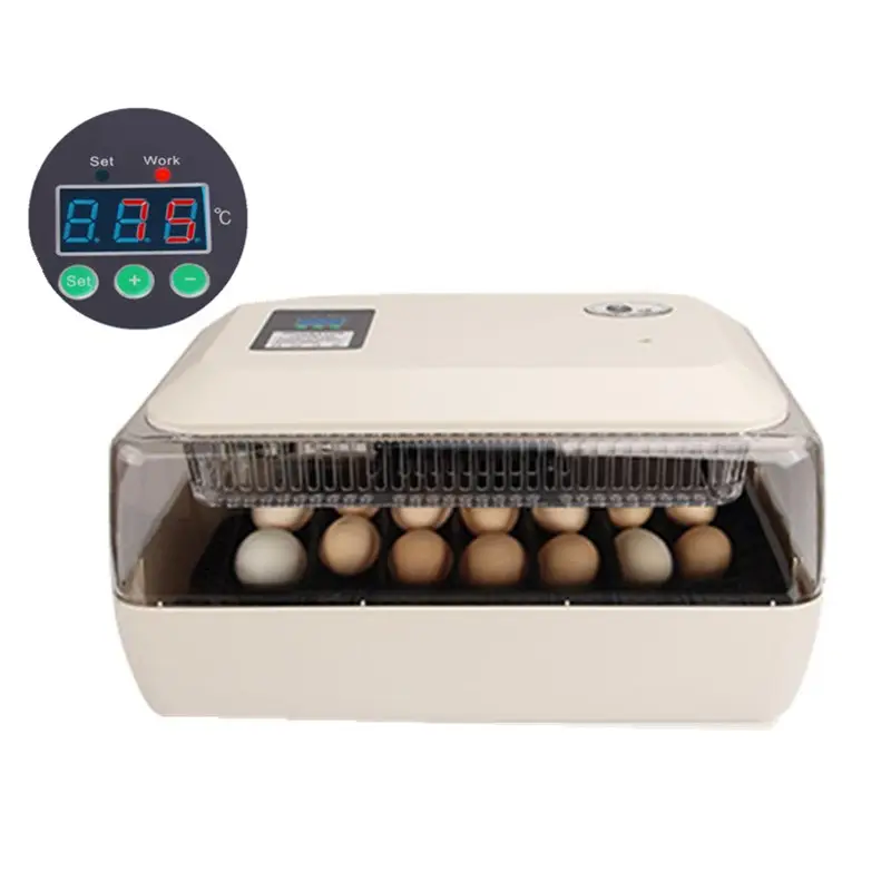 Digital Fully Automatic Egg Incubator 24 Eggs Poultry Hatcher for Chickens Incubator