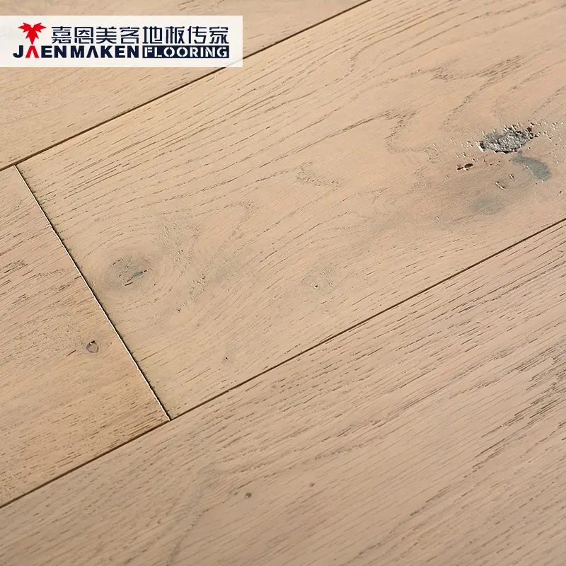 Easy To Maintain White Oak Hardwood Engineer Wood Flooring White Oak For USA