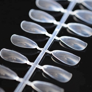 Nouveaux <span class=keywords><strong>faux</strong></span> <span class=keywords><strong>ongles</strong></span> transparents en cristal pointu, <span class=keywords><strong>faux</strong></span> <span class=keywords><strong>ongles</strong></span> stiletto transparents, couverture complète en gel acrylique, pointes d'<span class=keywords><strong>ongles</strong></span> en gel, décoration ovale et pointue - Product Image 2
