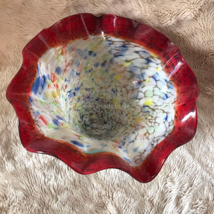 Tazón, venta al por mayor, Artware decorativo, fábrica de vidrio soplado a mano en China, hecho a mano, Europa, arte personalizado, escultura de vidrio - Product Image 3