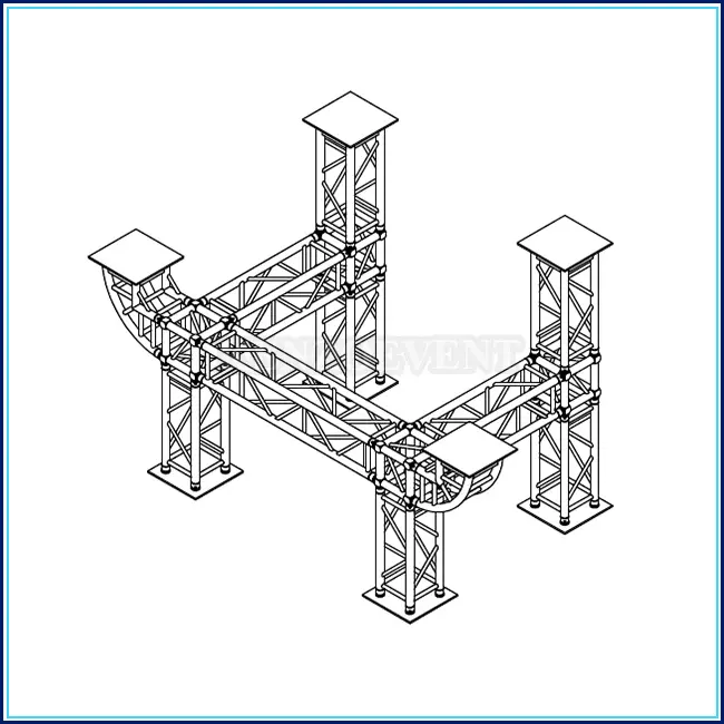 Aluminium Truss Dj Booth Voor Koop Aluminium Dj Booth Stand Draagbare