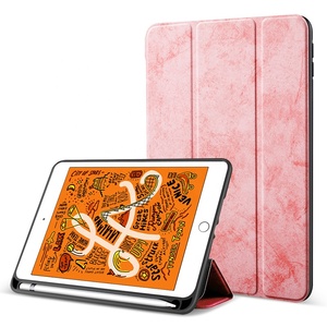 Étui de protection en Silicone pour <span class=keywords><strong>ipad</strong></span> housse avec porte-crayon pour <span class=keywords><strong>ipad</strong></span> 6th <span class=keywords><strong>génération</strong></span> pour <span class=keywords><strong>apple</strong></span> crayon - Product Image 1