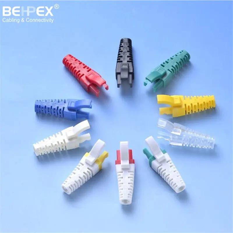 Hot selling new product RJ45 connector DIY strain relief boot for network cable