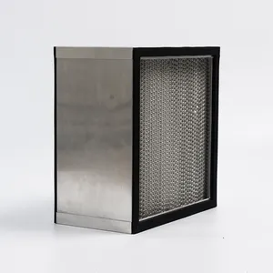 Clean room Air Filter high temperature resistance Customized fiber glass hepa filter