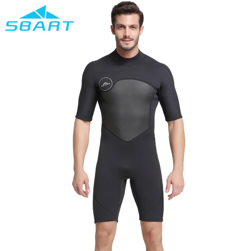 SBART מגניב גברים גוף Shaper 2mm Neoprene חתיכה אחת חליפת <span class=keywords><strong>צלילה</strong></span> לצלילה
