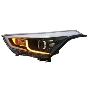 ไฟหน้าโปรเจคเตอร์พร้อมไฟ LED DRL สำหรับรถยนต์ <span class=keywords><strong>Creta</strong></span> Ix25 ปี 2015 2016 0217 2018 - Product Image 1