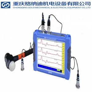 ASTM D5882 Low Strain Pile Integrity Test (PIT) pile echo test and pile dynamic test for Deep Foundations