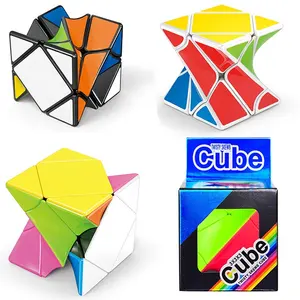 Twist Skewb Magic Speed cube Aufkleber loses Cubo Magico Puzzle Pädagogisches Plastik puzzlespiel zeug