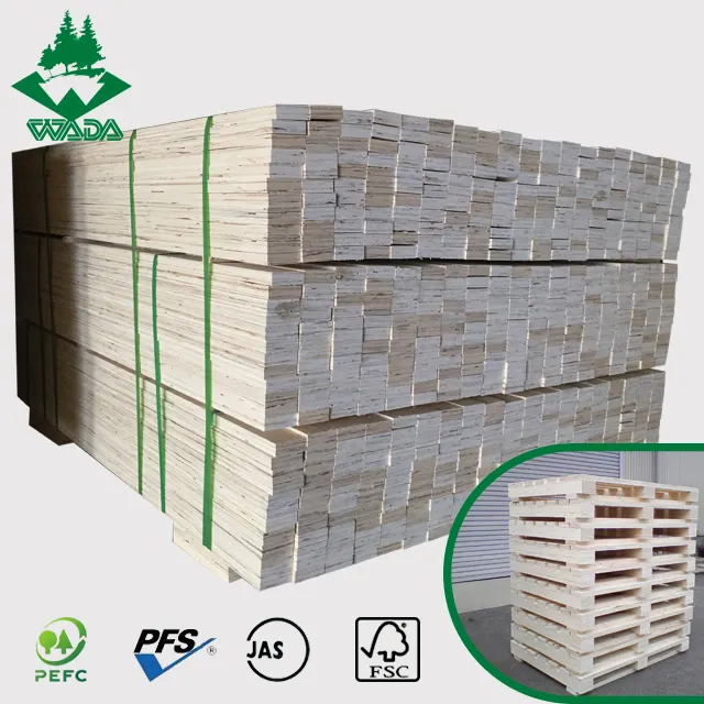 A buon mercato 2x4 di legname per la vendita di esportazione in Malesia pieno di pioppo lvl pallet di legno compensato per il confezionamento