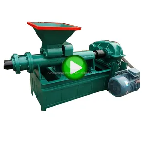 Runxiang powder coal briquetting press dust briquette machine jute sticks charcoal making machine briquettes making