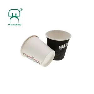 3 oz 3 oz 90ml kleine mini proeven wegwerp enkele muur koffie papier cup 3 oz