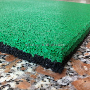 Tennisbaan Vloerbedekking Met Gemengde Epdm & Sbr Korrels Pu Lijm/Pu Binder-G-Y-150908-4 Productcategorie Kunstgras - Product Image 3