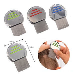 La mejor calidad de acero inoxidable para herramienta de limpieza perro pulga garrapata elimina aseo para perro y gato - Product Image 6