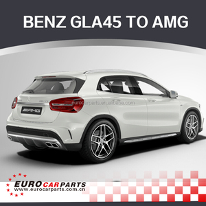 Kit Carrozzeria GLA45 per Mercedes-Benz <span class=keywords><strong>GLA</strong></span> Classe <span class=keywords><strong>X156</strong></span>, da GLA200 GLA220 GLA260 a GLA45, Paraurti Anteriore e Posteriore - Product Image 5