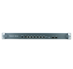 Tường lửa Router PC Intel B75 6 GbE LAN 2 GbE SFP 1U Rackmount tường lửa máy chủ, thiết bị mạng - Product Image 1