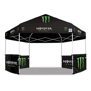 Custom Logo Printing Outdoor Activity Tent Foldable Aluminum Tent Trade Show Canopy Tent