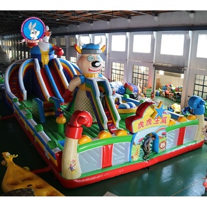 Instalaciones Recreativas Inflables Grandes para Exteriores, Parque de Atracciones Inflable, Castillo Inflable en Venta - Product Image 4