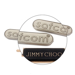 Accesorios para bolsos, etiquetas, diseño de fabricante, logotipo de marca personalizado, placas de <span class=keywords><strong>Metal</strong></span> epoxi para bolsos - Product Image 3