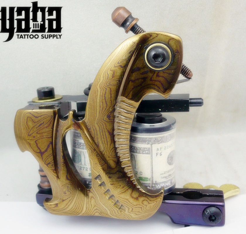 ヤバ銅4スタイル彫刻フレームコイルタトゥーマシン| Alibaba.com