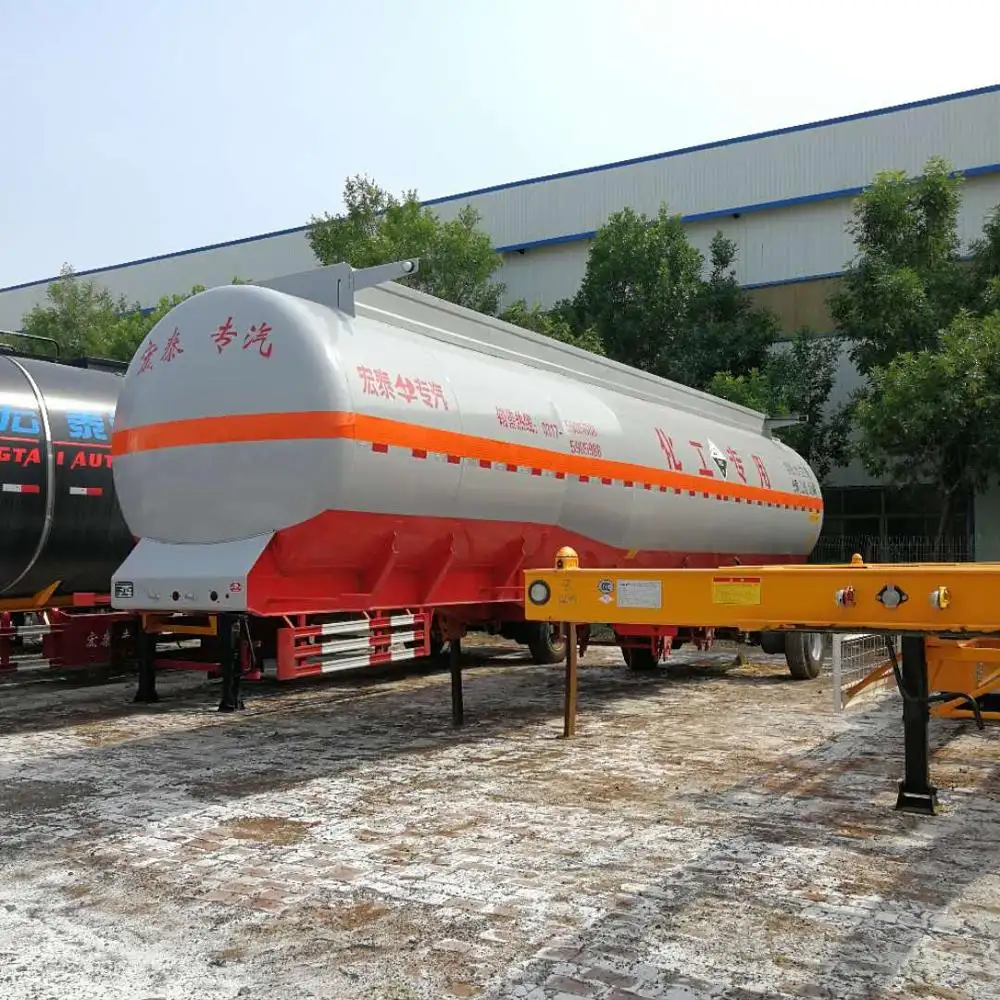 used fuel tank trailer sodium hydroxide liquid 35CBM