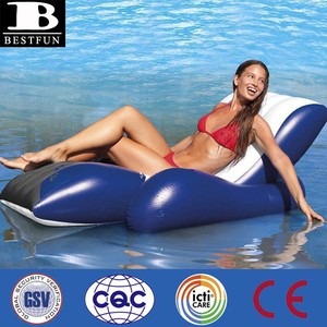 Sofà <span class=keywords><strong>gonfiabile</strong></span> su misura promozionale della sedia del lettino della spiaggia del lettino dello stagno del lettino della <span class=keywords><strong>piscina</strong></span> <span class=keywords><strong>gonfiabile</strong></span> promozionale del pvc - Product Image 2