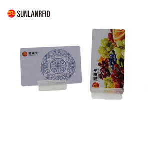 SUNLAN PVC RFID 13.56MHz NFC ISO 15693 1024Bit 1K SLIX / I CODE SLI Chip Hotel Access Control Key Card - Product Image 4